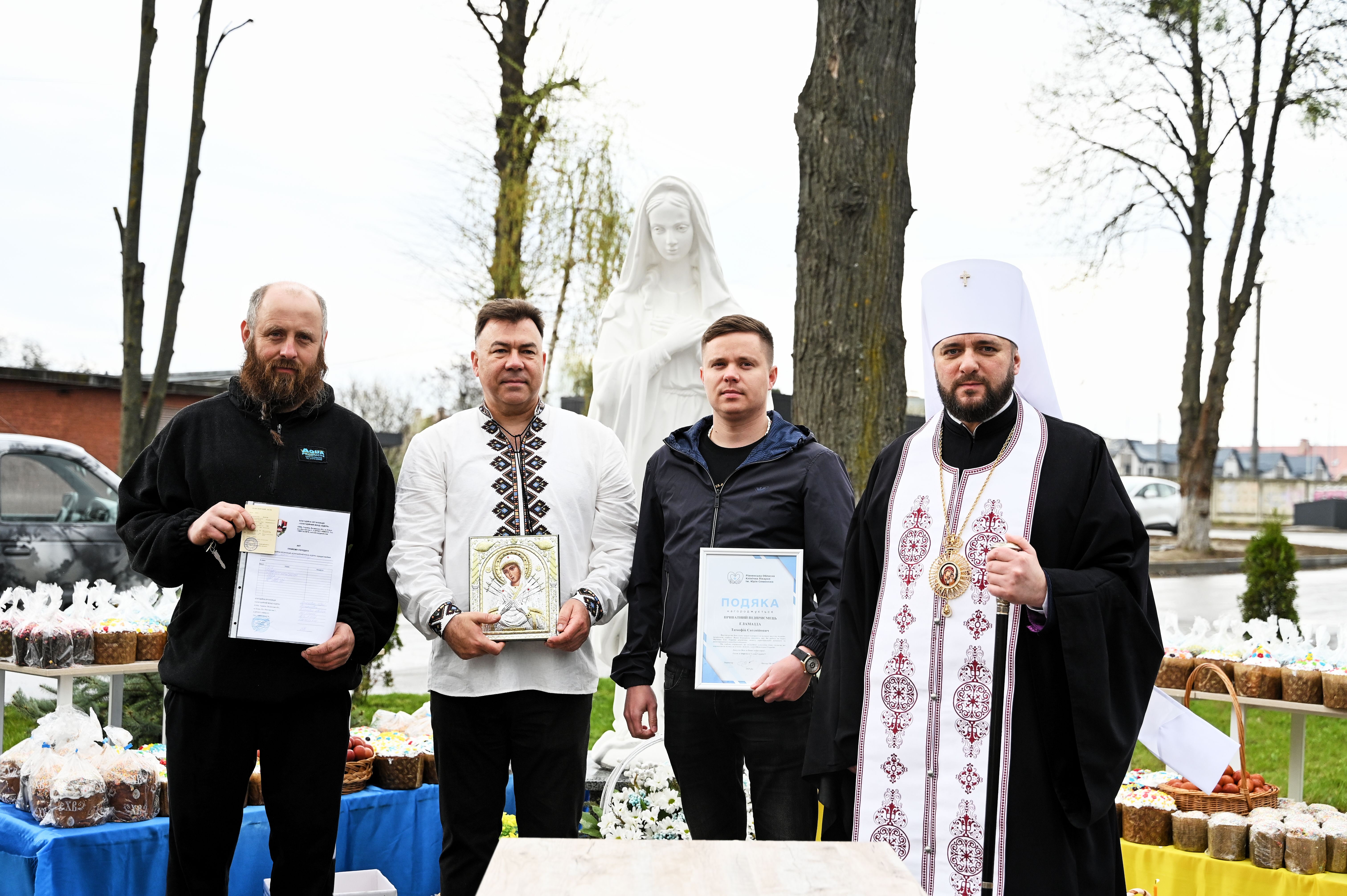 подяки, директор, митрополит Іларіон