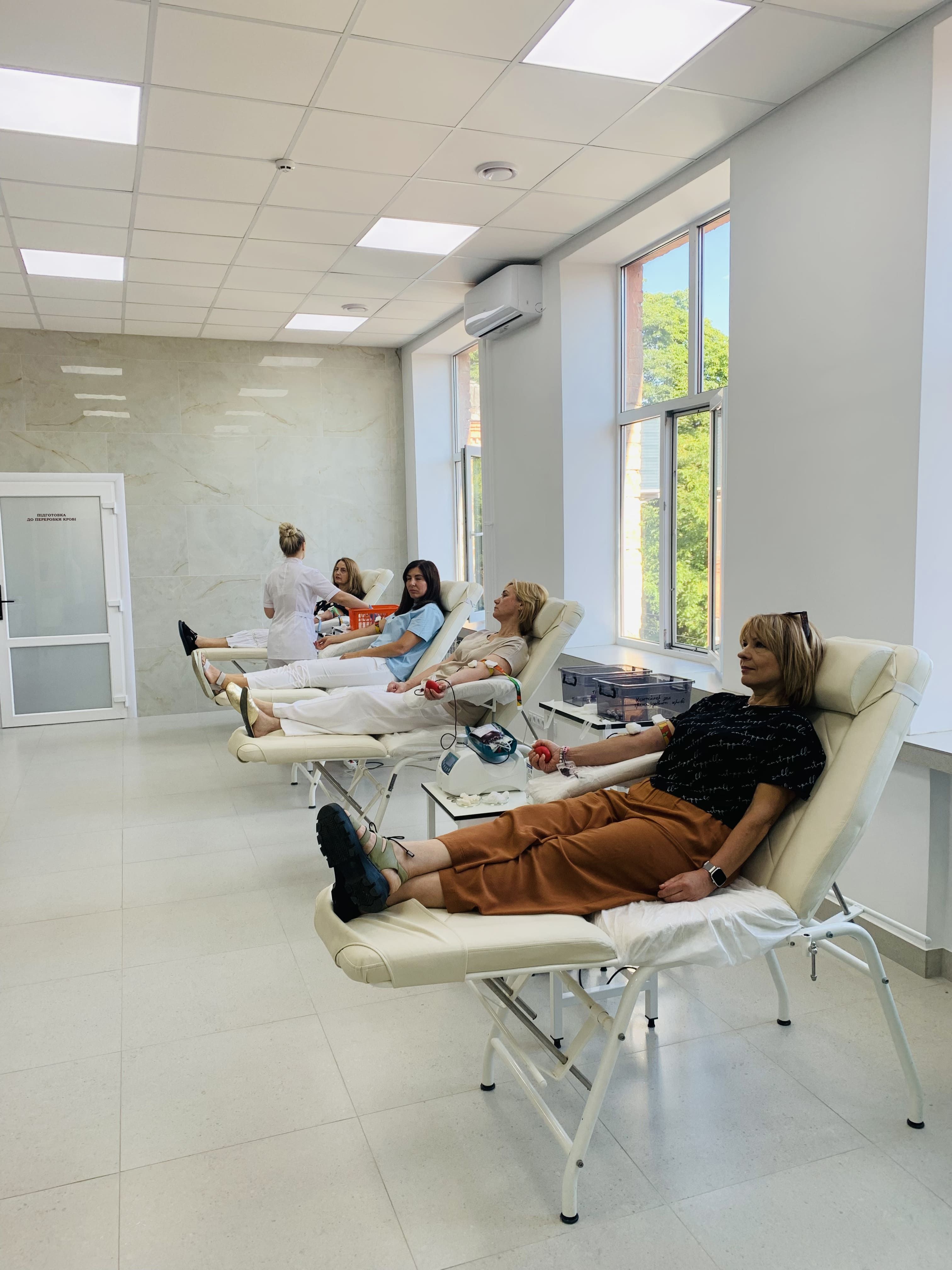 донорство крові від працівників РОКЛ