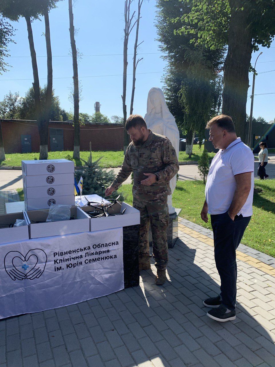 передача fpv-дронів бійцям 3-ї штурмової бригади