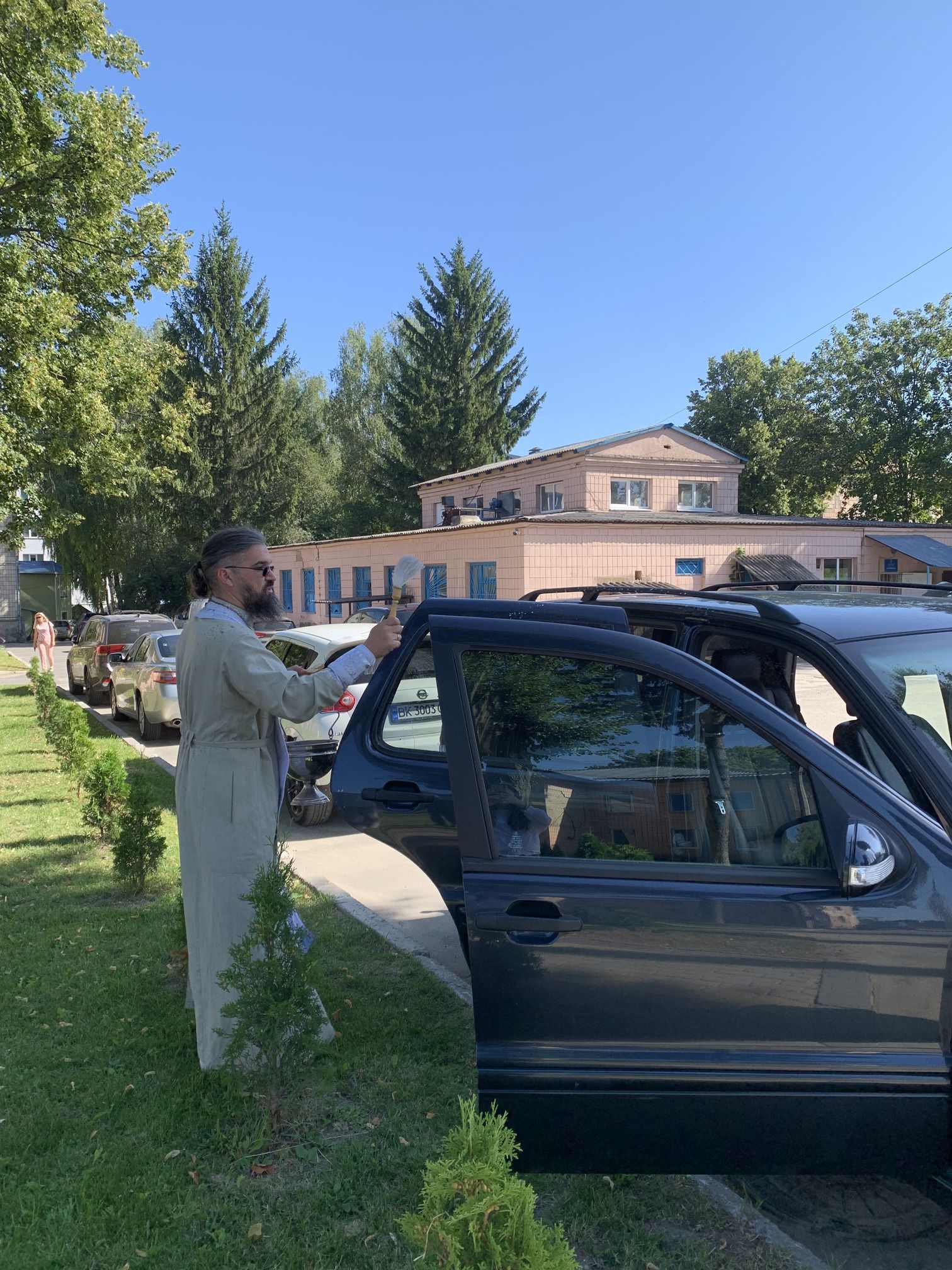 освячення автомобіля