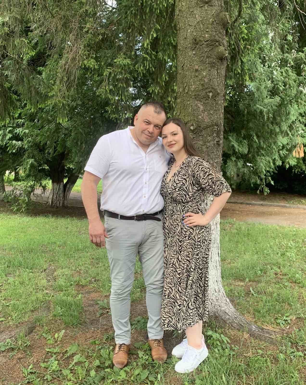 Костянтин Чугалінський разом із донькою Вікторією