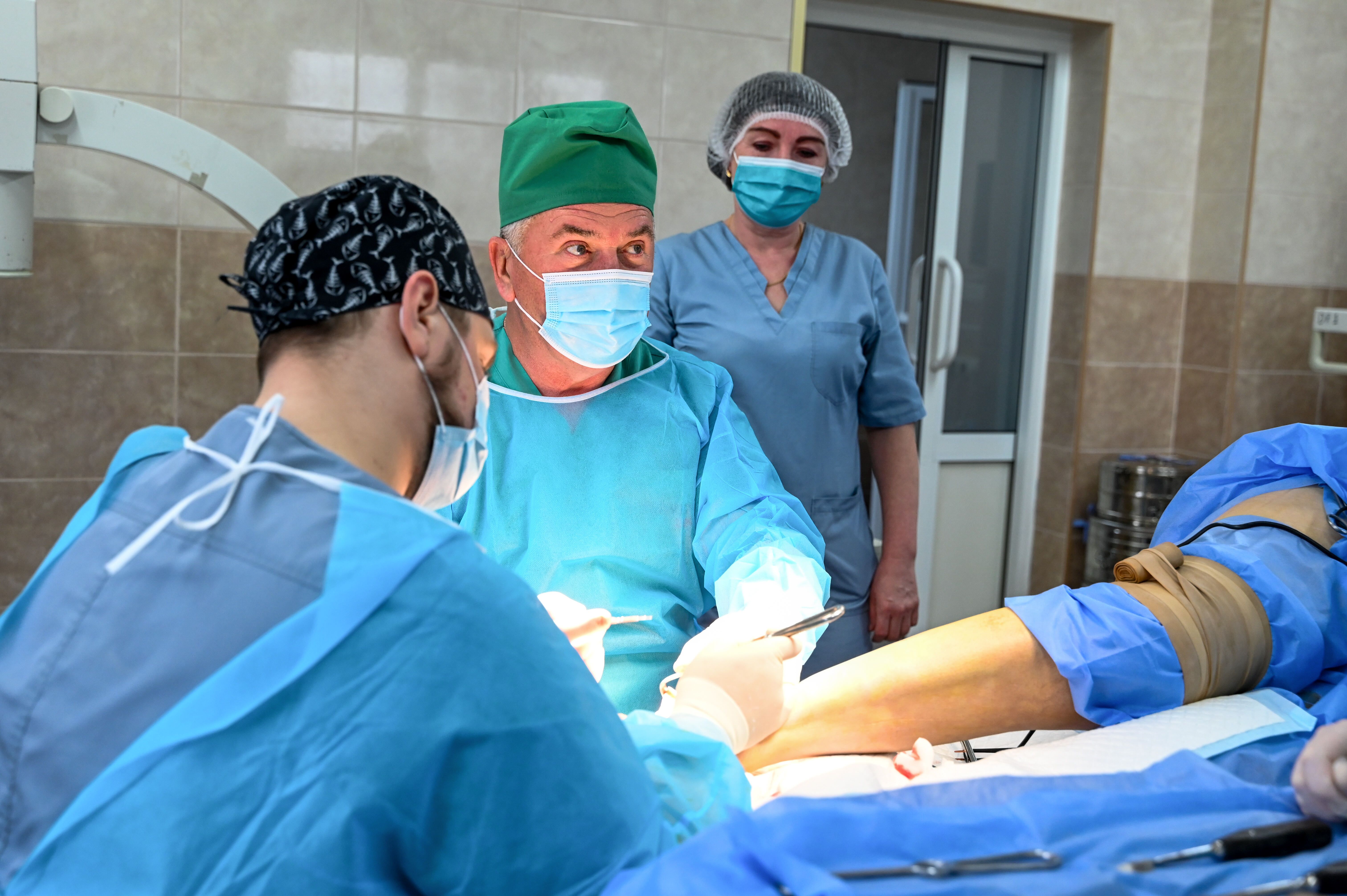 Юрій Каштан в операційній РОКЛ