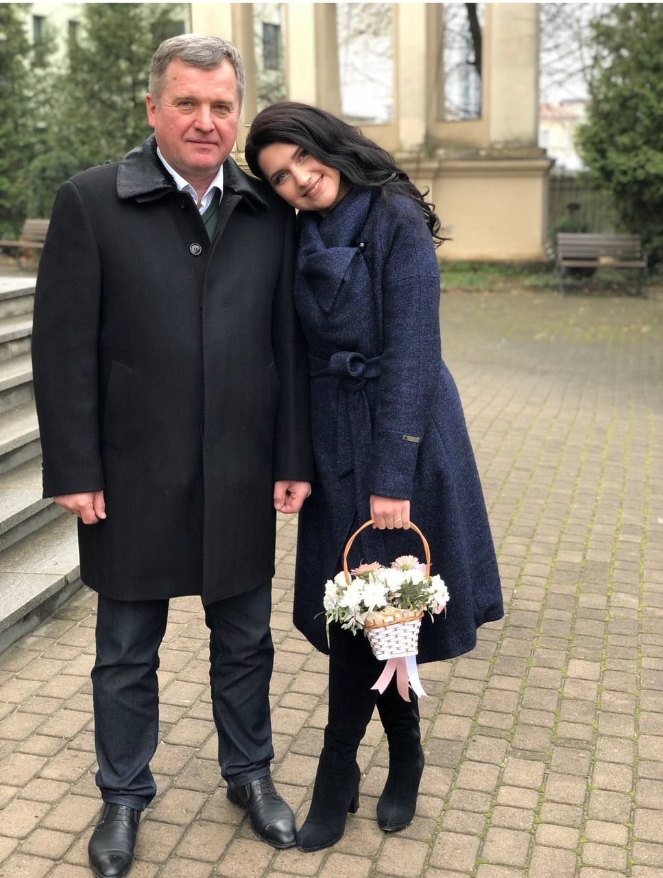 Софія Вовок-Шульга разом із батьком Олегом