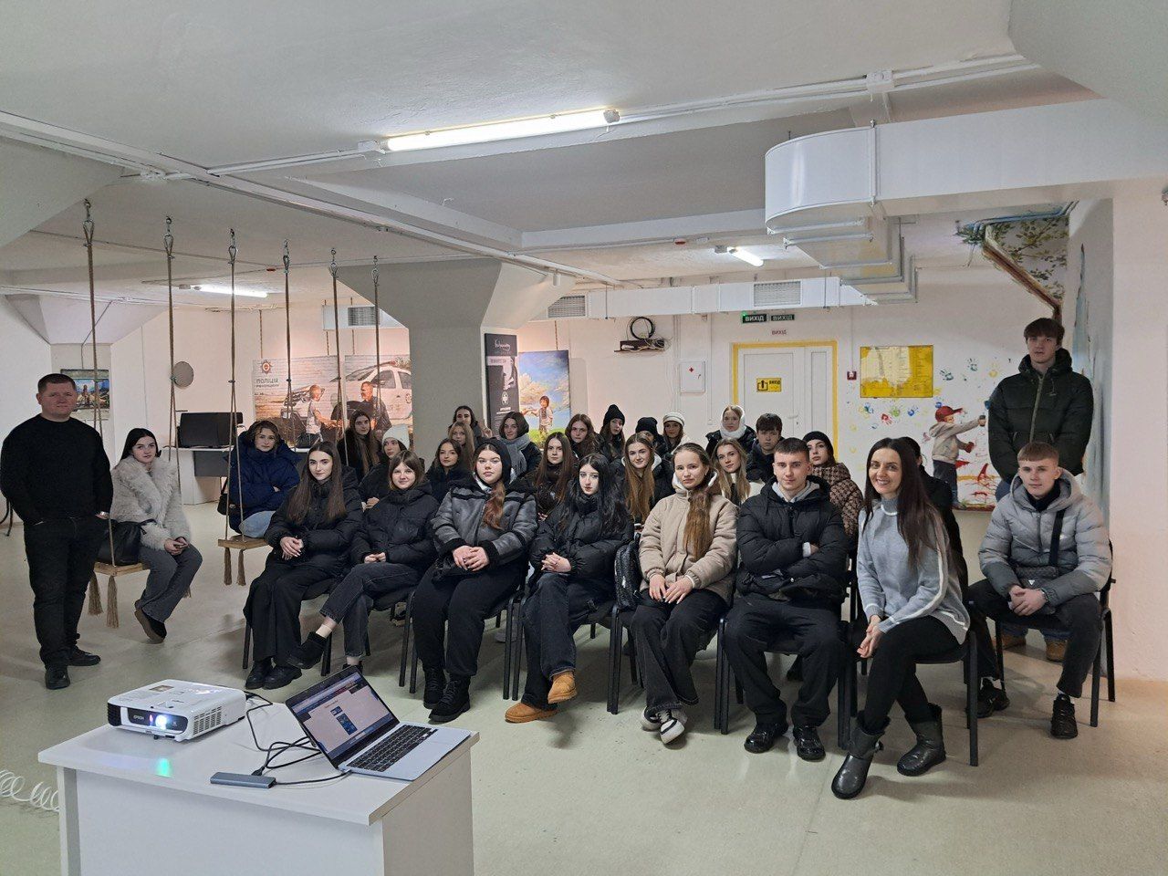 студенти НУВГП на занятті у РОКЛ