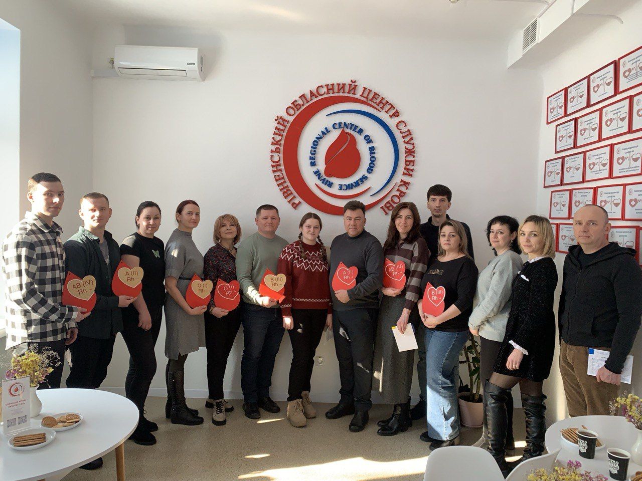 колектив РОКЛ після донації крові
