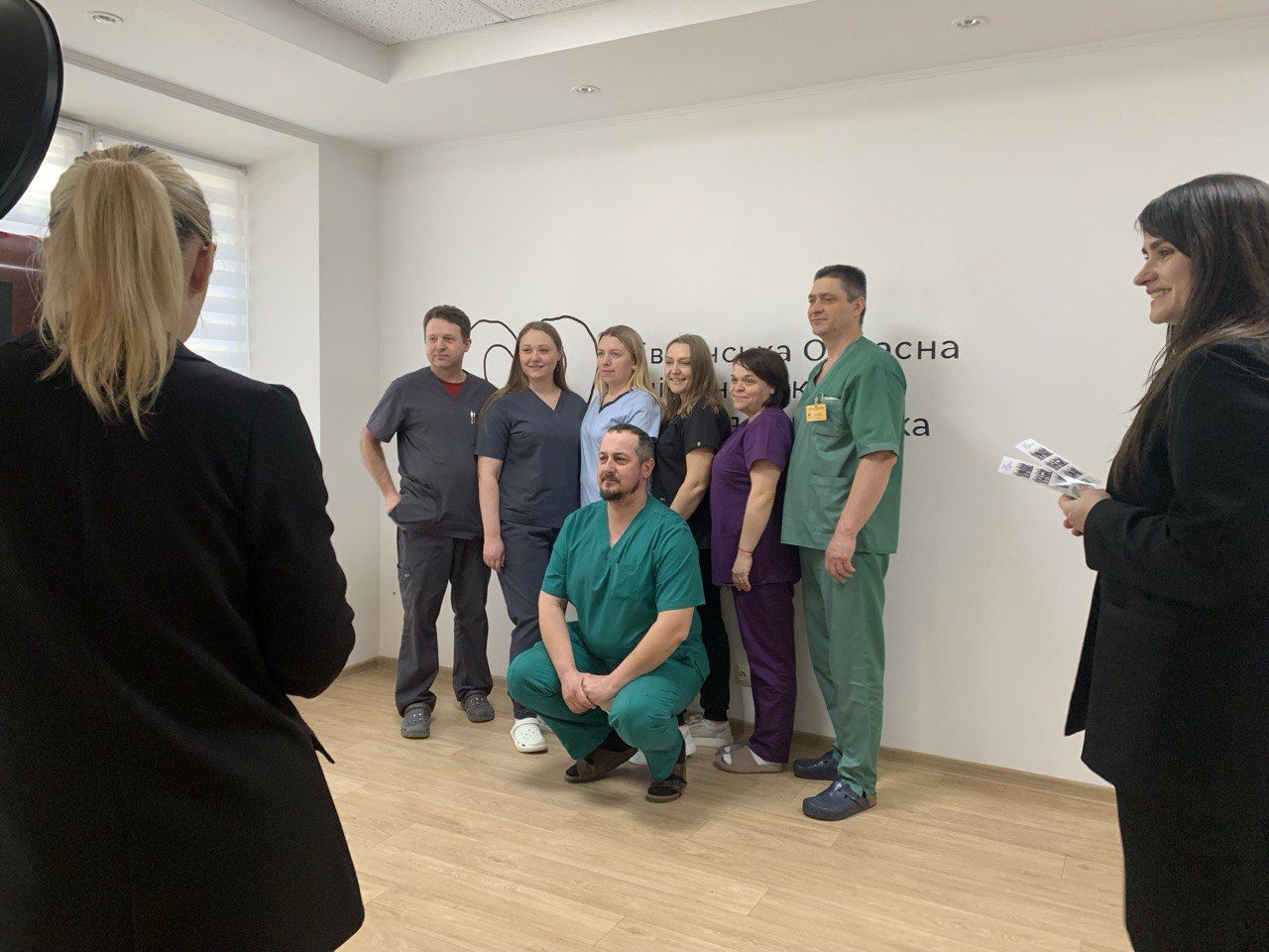 колектив відділення урології на фотоакції "Ми команда РОКЛ"