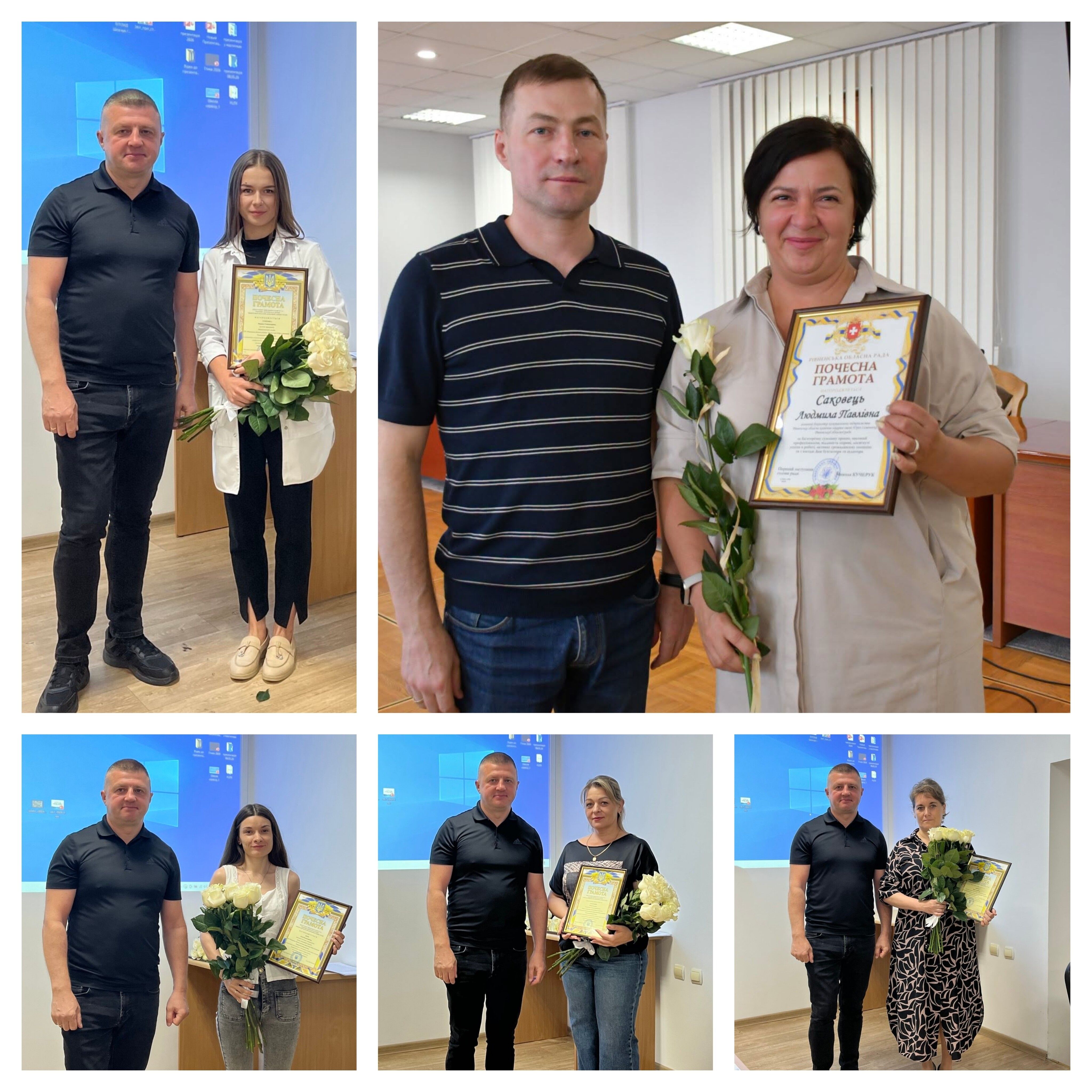 Марина Семеняка, лілія Доля, Ірина Баланович, Людмила Саковець, Ірина Демчук